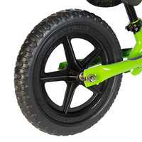 STRIDER Sport 12 lightweight five-spoke wheel close-up