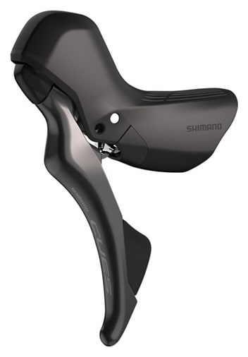 Shimano CUES ST-U6030-L left hydraulic dual-control lever, side view