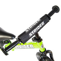 STRIDER Sport 12 mini handlebar grips and safety pad close-up