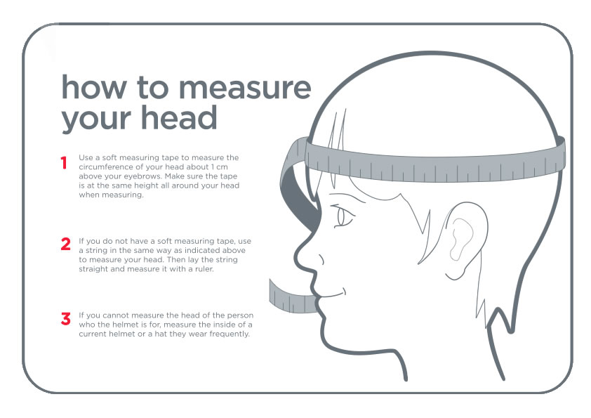 How to kid's head size