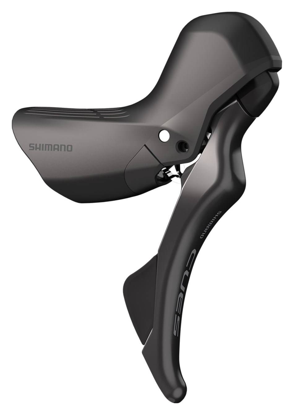 Shimano CUES ST-U6030-R right hydraulic dual-control lever, side view